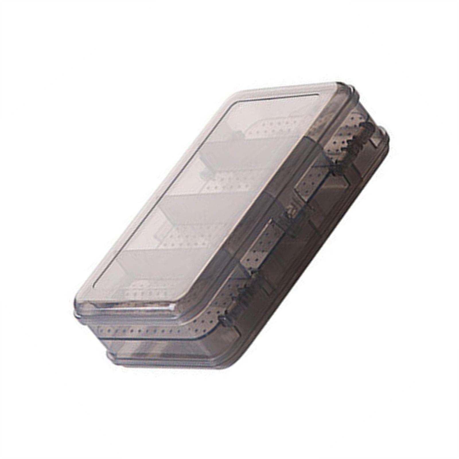 Компактные пластиковые органайзеры для ювелирных изделий, удобная коробка для сортировки ювелирных изделий, двухслойные пластиковые органайзеры для домашнего декора серый
Компактные пластиковые органайзеры для ювелирных изделий, удобная коробка для сортировки ювелирных изделий, двухслойные пластиковые органайзеры для домашнего декора серый