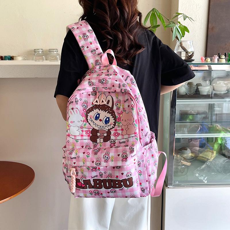 New children s schoolbag primary school junior high school students sweet cartoon senior backpack
New children s schoolbag primary school junior high school students sweet cartoon senior backpack
