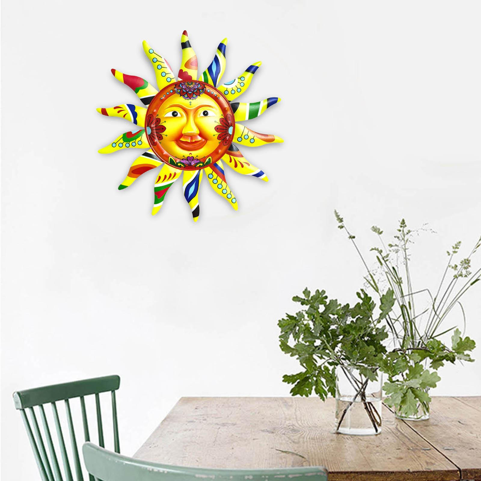 Wall Art Decor, Hanging Decor Colorful Waterproof Statues, Sun Outdoor Metal
Wall Art Decor, Hanging Decor Colorful Waterproof Statues, Sun Outdoor Metal