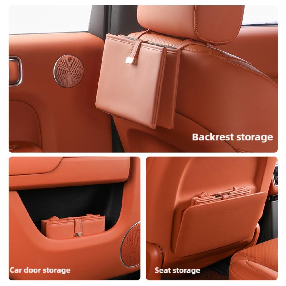 Foldable Car Storage Box Multifunctional Car Trash Can Seat Back Storage Bag Car Interior Supplies помаранчевий
Foldable Car Storage Box Multifunctional Car Trash Can Seat Back Storage Bag Car Interior Supplies помаранчевий