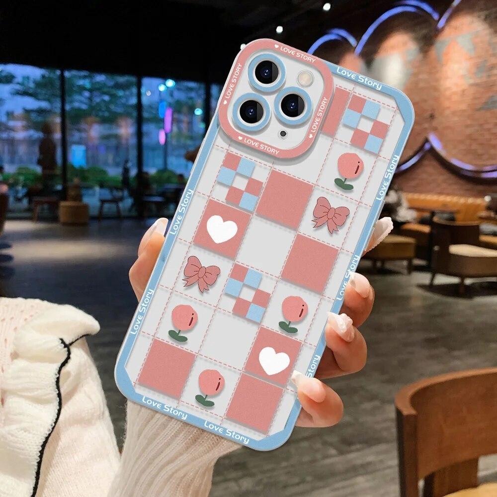 Милый розовый чехол для телефона с сердечком для iPhone 11, чехол для iPhone 15 14 13 12 Pro Max X XS XR 7 8 Plus 13 12 Mini SE, мягкий красочный чехол For iPhone 14 Plus
Милый розовый чехол для телефона с сердечком для iPhone 11, чехол для iPhone 15 14 13 12 Pro Max X XS XR 7 8 Plus 13 12 Mini SE, мягкий красочный чехол For iPhone 14 Plus