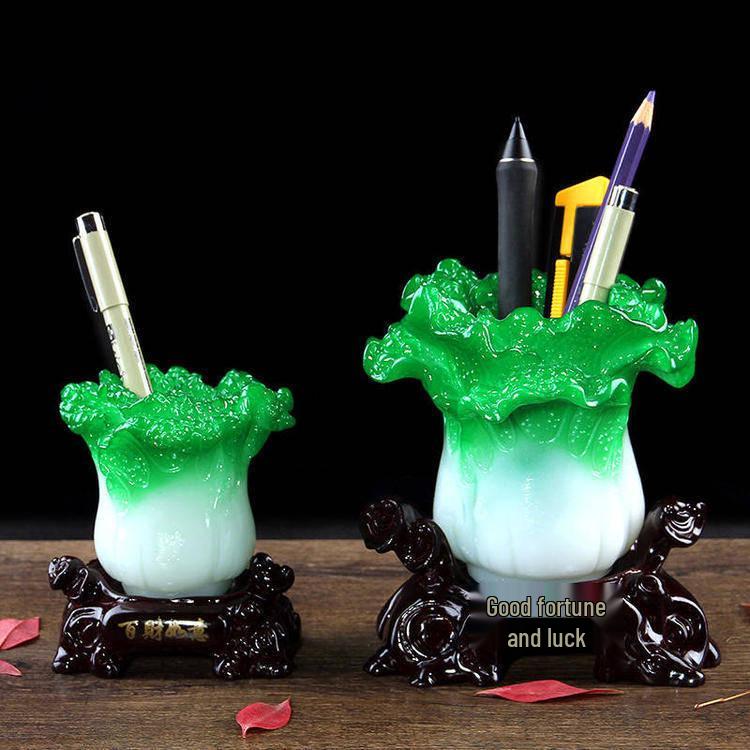 Creative Cabbage Pen Holder Desk Ornament - Perfect for Office, Home, or Study. Ideal Student Stationery and Unique Teacher s Day or Birthday Gift.
Creative Cabbage Pen Holder Desk Ornament - Perfect for Office, Home, or Study. Ideal Student Stationery and Unique Teacher s Day or Birthday Gift.