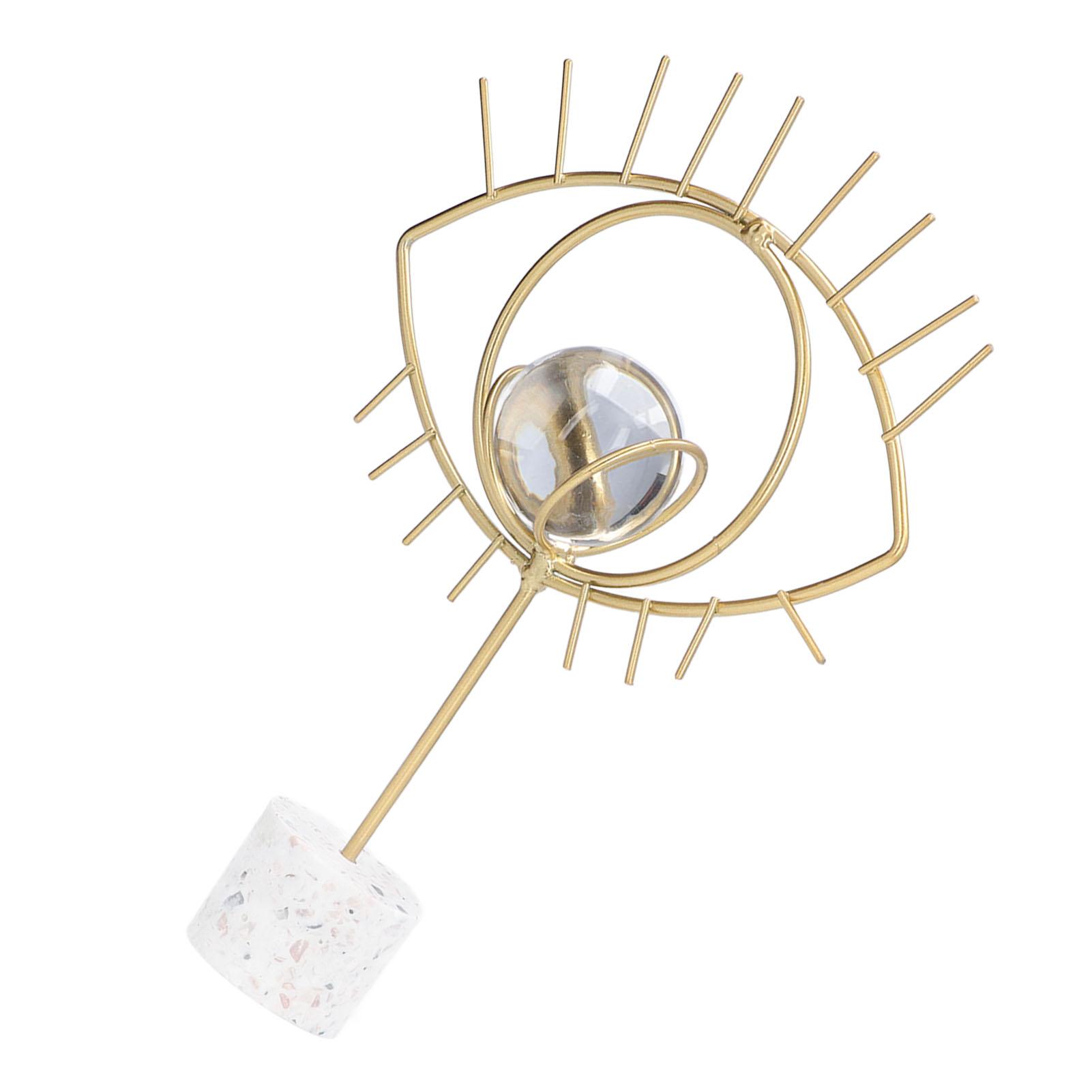 Nordic Wisdom Eye Crystal Ball Decoration Iron Crafts Office Desktop Decoration Home Living Room Cabinet Metal Ornament
Nordic Wisdom Eye Crystal Ball Decoration Iron Crafts Office Desktop Decoration Home Living Room Cabinet Metal Ornament