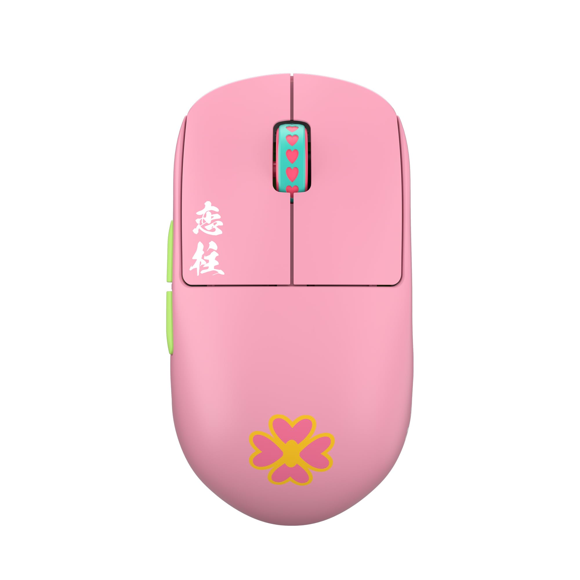 Pulsar Gaming Gears Mitsuri Kanroji X2H mini Wireless Gaming Mouse Ultra Light 53g Symmetrical 2.4Ghz 1ms 26000 DPI Optical Sensor PAW3395 
Pulsar Gaming Gears Mitsuri Kanroji X2H mini Wireless Gaming Mouse Ultra Light 53g Symmetrical 2.4Ghz 1ms 26000 DPI Optical Sensor PAW3395