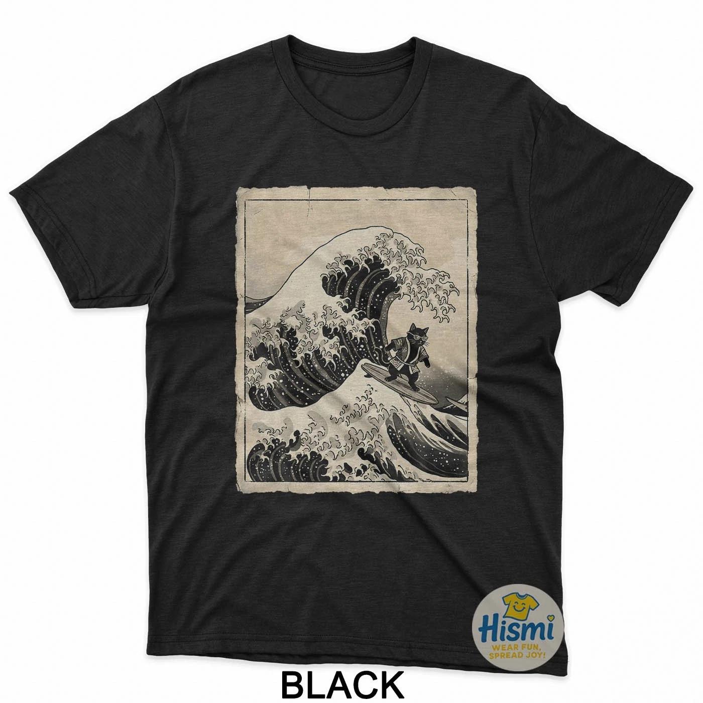 Funny Cat Surfing Japanese Art Kitten Anime Graphic Vintage T-Shirt S
Funny Cat Surfing Japanese Art Kitten Anime Graphic Vintage T-Shirt S