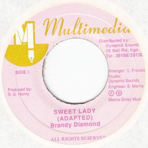 7-дюймовая пластинка BRANDY DIAMOND - Sweet Lady none Мультимедиа 1989 Ямайка Регги, Ска и Даб
7-дюймовая пластинка BRANDY DIAMOND - Sweet Lady none Мультимедиа 1989 Ямайка Регги, Ска и Даб