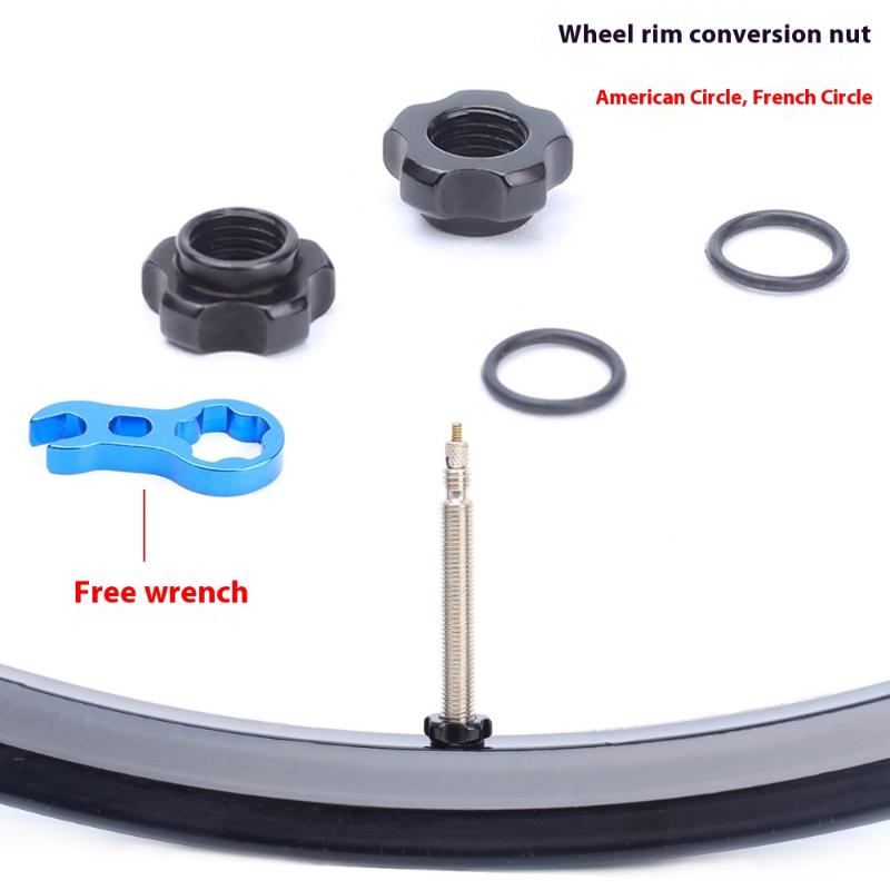 Bicycle Tire Valve Nut With Washer Mountain Bike Tubeless Presta/Schrader Valves Wheel Rim Tire Valve Core Nut Bike Accessories 1
Bicycle Tire Valve Nut With Washer Mountain Bike Tubeless Presta/Schrader Valves Wheel Rim Tire Valve Core Nut Bike Accessories 1