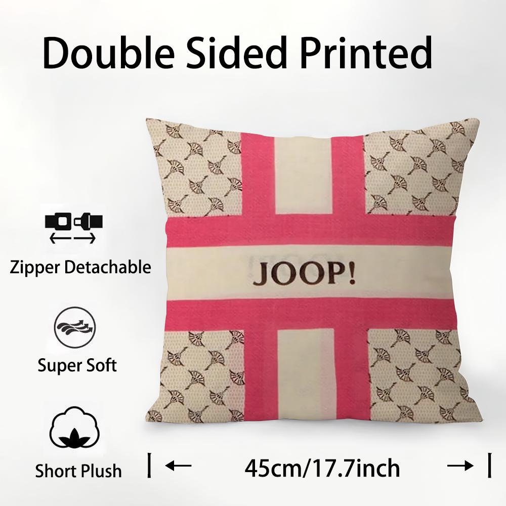 Custom J-Joops Cool Pillow Case Plush Fabric Soft Double Sided Print Sofa Cushion Cover Throw Pillow Covers 16x16Inch
Custom J-Joops Cool Pillow Case Plush Fabric Soft Double Sided Print Sofa Cushion Cover Throw Pillow Covers 16x16Inch
