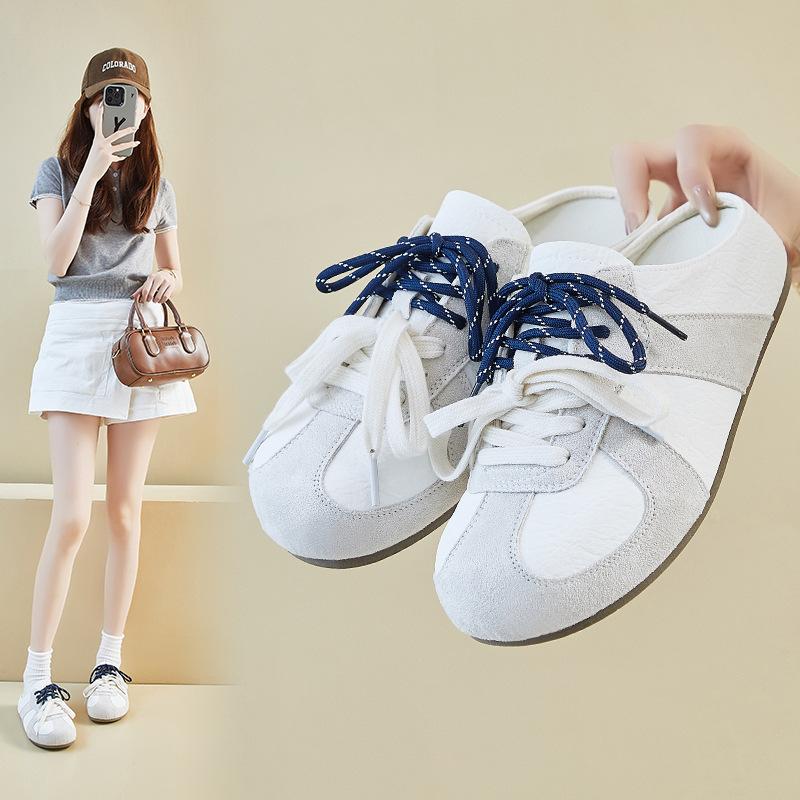 New Half-tod Training White Shoes for Women In Summer Students Sports and Leisure Breathable and Heightened 35
New Half-tod Training White Shoes for Women In Summer Students Sports and Leisure Breathable and Heightened 35