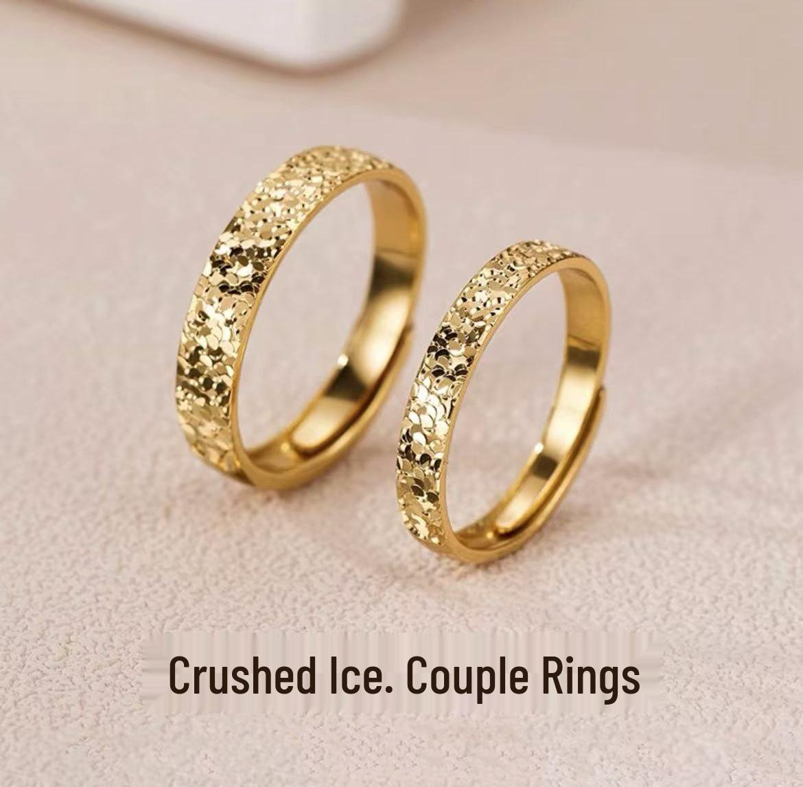 Унісекс відкрите кільце з позолоти з ефектом «крижана крихта» – Блискуча прикраса для пари
Унісекс відкрите кільце з позолоти з ефектом «крижана крихта» – Блискуча прикраса для пари