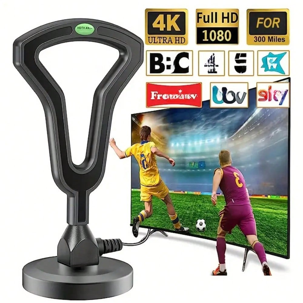 Digital HD TV Antenna with Strong Magnetic Base, TV Reception, Indoor and Outdoor, Newest, 2025
Digital HD TV Antenna with Strong Magnetic Base, TV Reception, Indoor and Outdoor, Newest, 2025