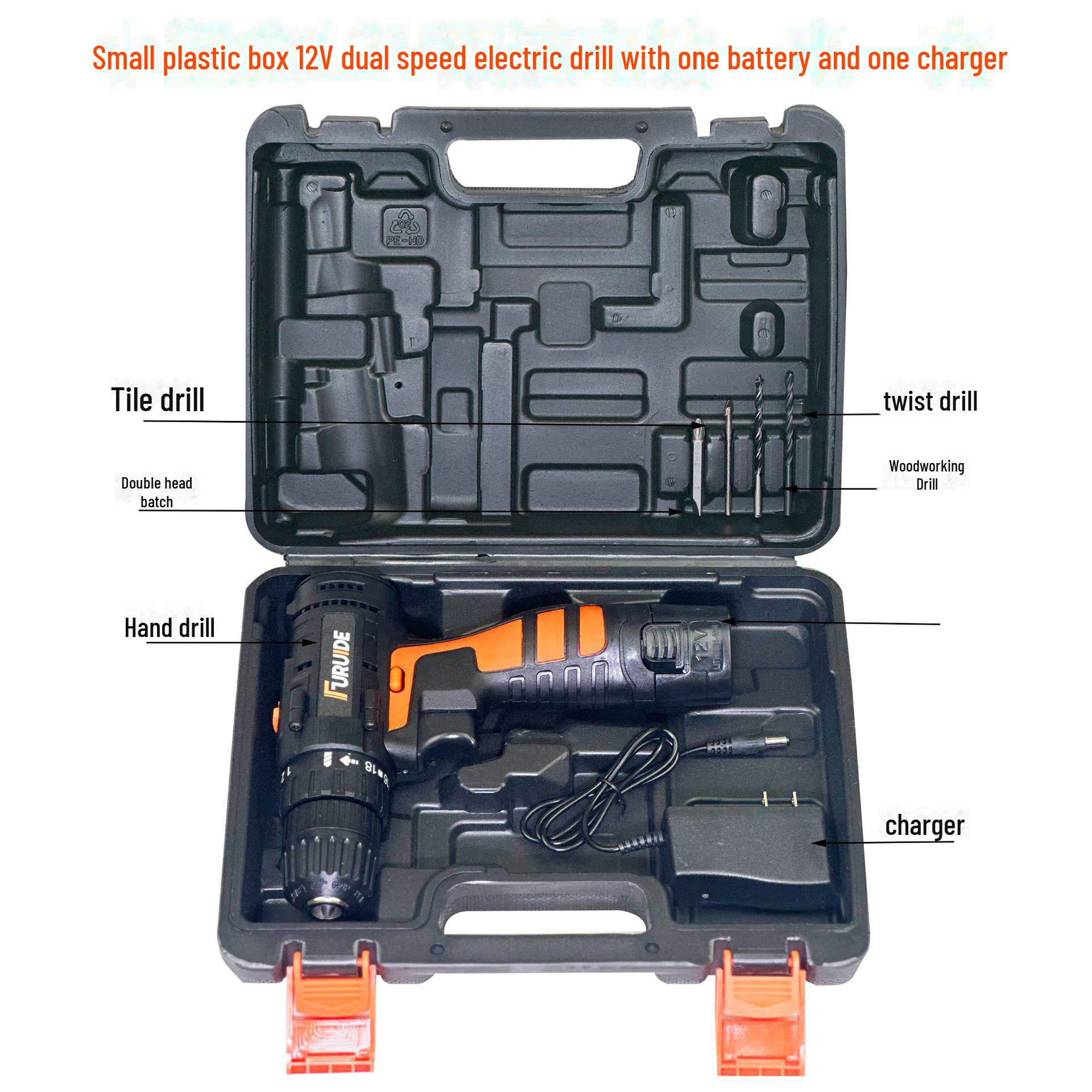 Портативний багатофункціональний набір інструментів: Набір для електрики, деревообробки та ремонту з ящиком для інструментів
Портативний багатофункціональний набір інструментів: Набір для електрики, деревообробки та ремонту з ящиком для інструментів