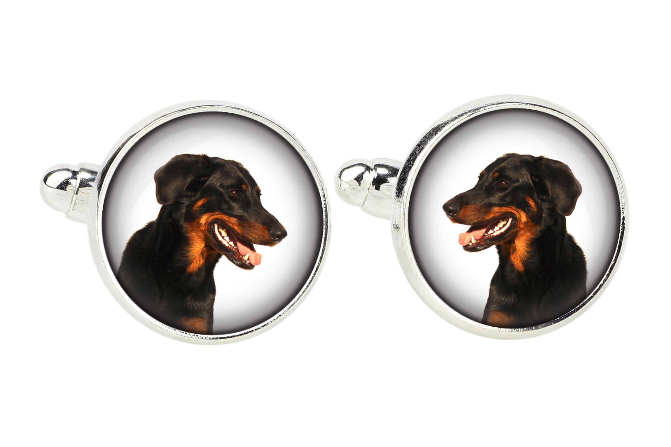 Berger de Beauce, Beauceron, Beauce Sheep Dog - cufflinks, a shirt accessory, a shirt pendant from the Art-Dog brand срібний
Berger de Beauce, Beauceron, Beauce Sheep Dog - cufflinks, a shirt accessory, a shirt pendant from the Art-Dog brand срібний
