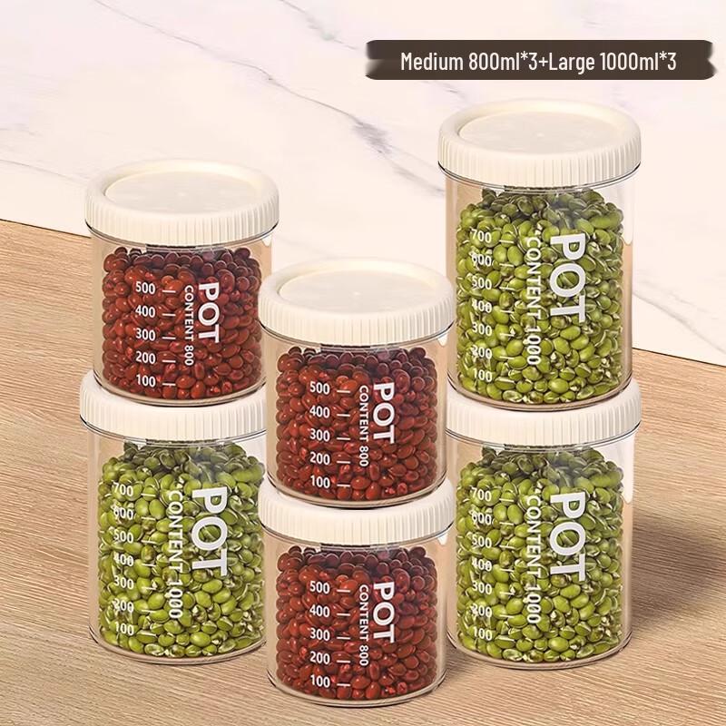 Food Grade Transparent Plastic Dry Goods Storage Containers
Food Grade Transparent Plastic Dry Goods Storage Containers