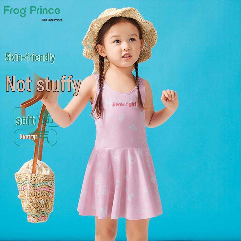 Frog Prince Girls One-Piece Swimsuit 120
Frog Prince Girls One-Piece Swimsuit 120