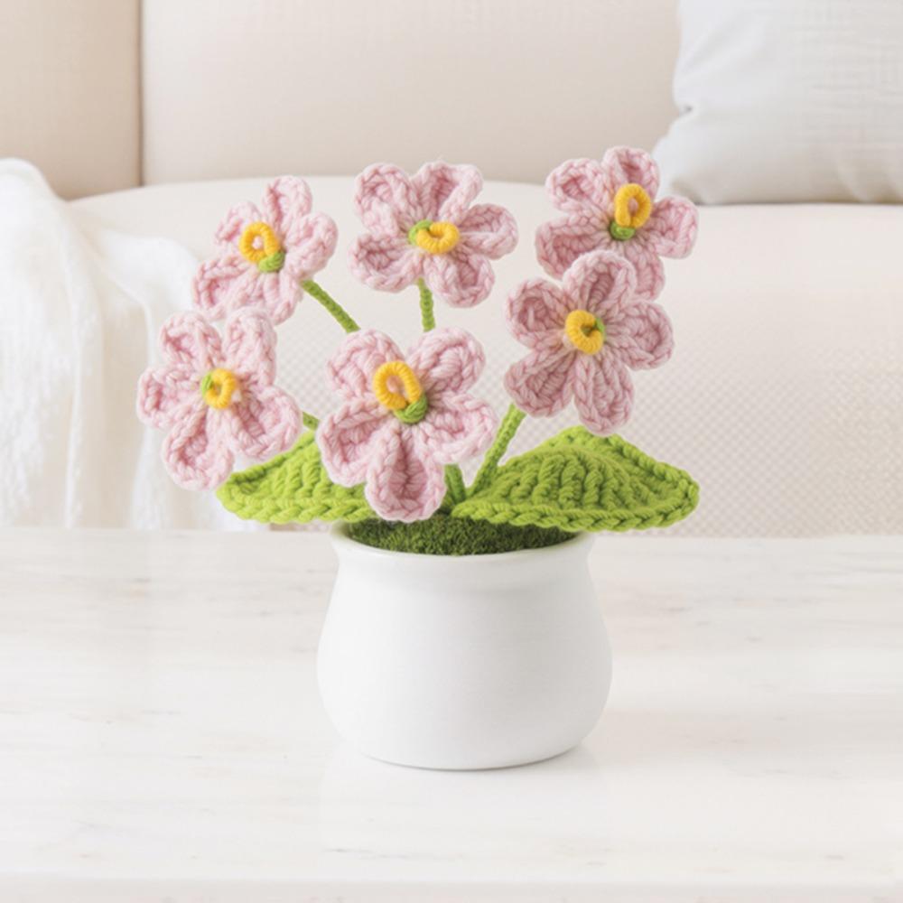 Handmade Mini Crochet Flowers Photo Props Simulation Artificial Flower Bonsai Gift Multicolor Artificial Flower Mother s Day светло-розовый
Handmade Mini Crochet Flowers Photo Props Simulation Artificial Flower Bonsai Gift Multicolor Artificial Flower Mother s Day светло-розовый
