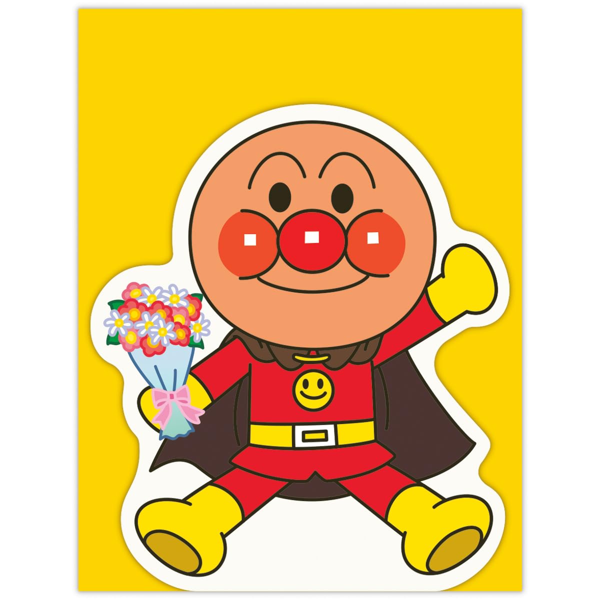 Hallmark Anpanman Greeting Card Multipurpose Mini Card Cut Anpanman and Flowers 842833
Hallmark Anpanman Greeting Card Multipurpose Mini Card Cut Anpanman and Flowers 842833
