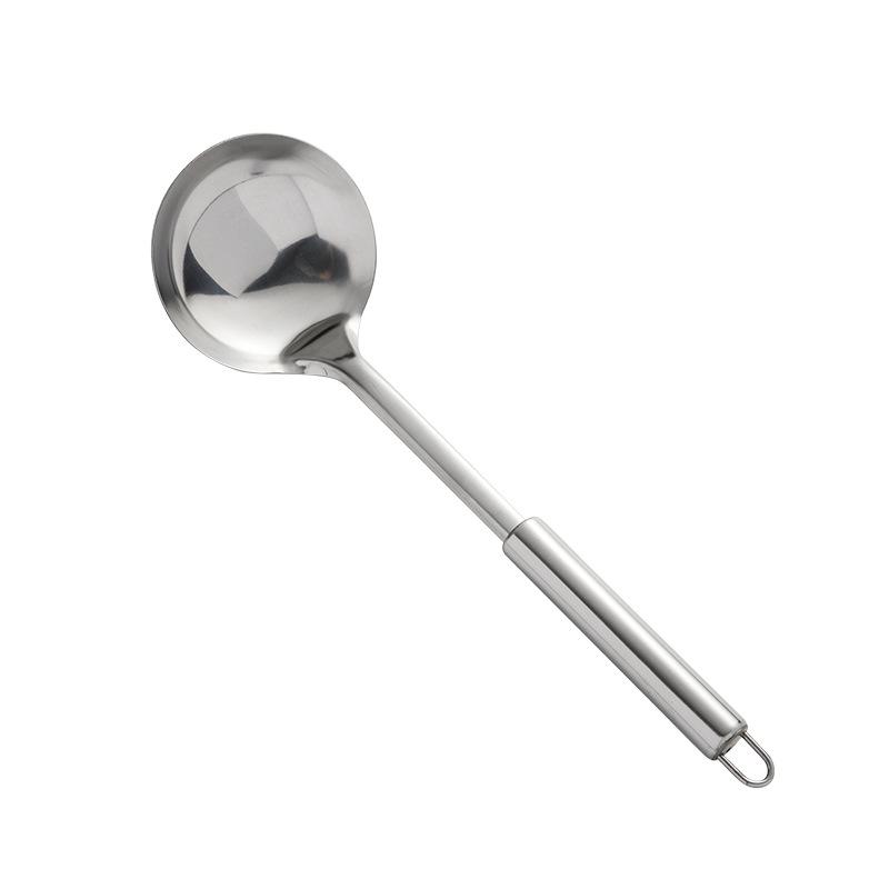 Набор кухонных принадлежностей из утолщенной нержавеющей стали: Лопатка, совок для готовки, дуршлаг и ложка для супа
Набор кухонных принадлежностей из утолщенной нержавеющей стали: Лопатка, совок для готовки, дуршлаг и ложка для супа