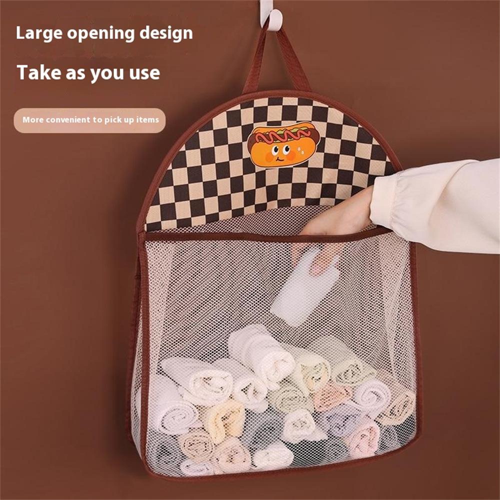 1002 Mesh Hanging Bag Cartoon Dormitory Home Wardrobe Wall Hanging Underwear Storage Bag Hamburger
1002 Mesh Hanging Bag Cartoon Dormitory Home Wardrobe Wall Hanging Underwear Storage Bag Hamburger
