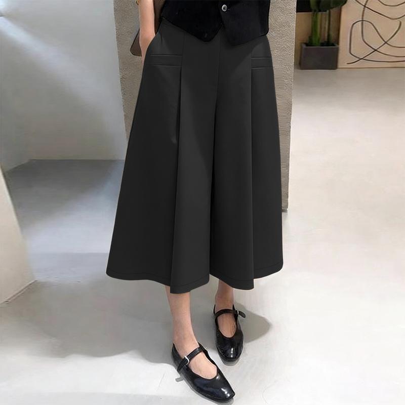 ZANZEA Women Casual Elastic Waist Solid Color Loose Wide Leg Capris Pants M чорний
ZANZEA Women Casual Elastic Waist Solid Color Loose Wide Leg Capris Pants M чорний