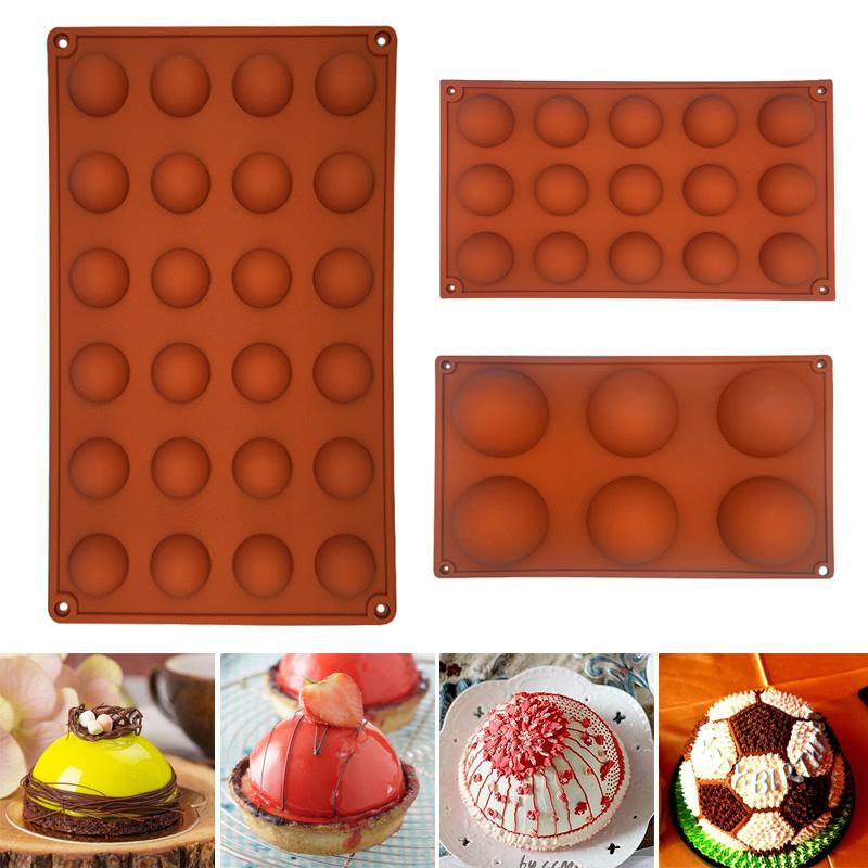 3шт/комплект силиконовых форм 6/15/24 отверстия полукруглые формы для выпечки для украшения торта пудинг шоколад
3шт/комплект силиконовых форм 6/15/24 отверстия полукруглые формы для выпечки для украшения торта пудинг шоколад