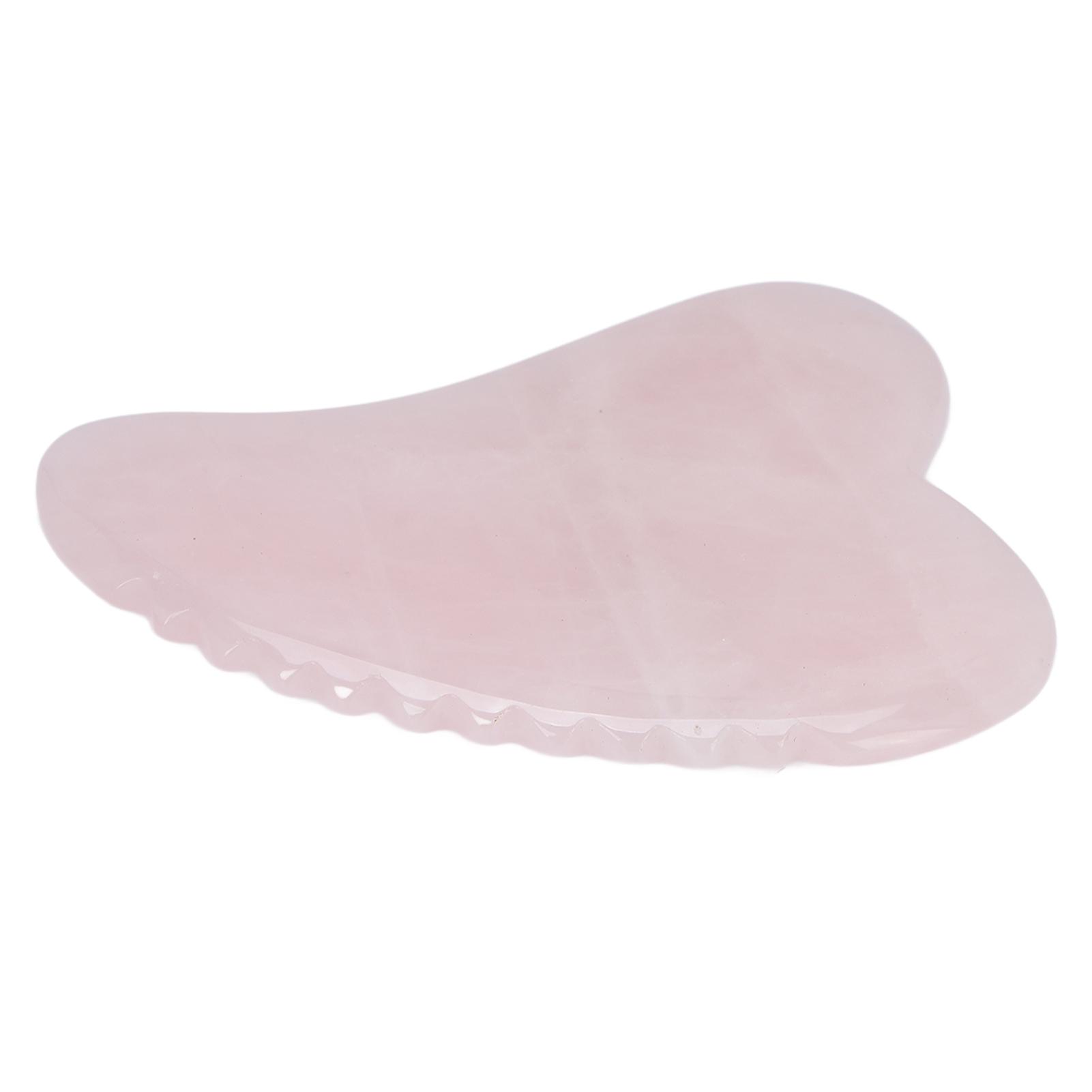 Rose Quartz Gua Sha Tool Travel Portable Soreness Pain Relief Scraping Board for Shoulder Abdomen Legs
Rose Quartz Gua Sha Tool Travel Portable Soreness Pain Relief Scraping Board for Shoulder Abdomen Legs