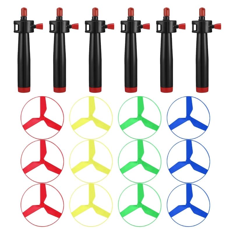 6 Piece Colorful Flying Disc Set Easy Pull String Mechanism Durable Plastic Design For Childrens Play 1
6 Piece Colorful Flying Disc Set Easy Pull String Mechanism Durable Plastic Design For Childrens Play 1