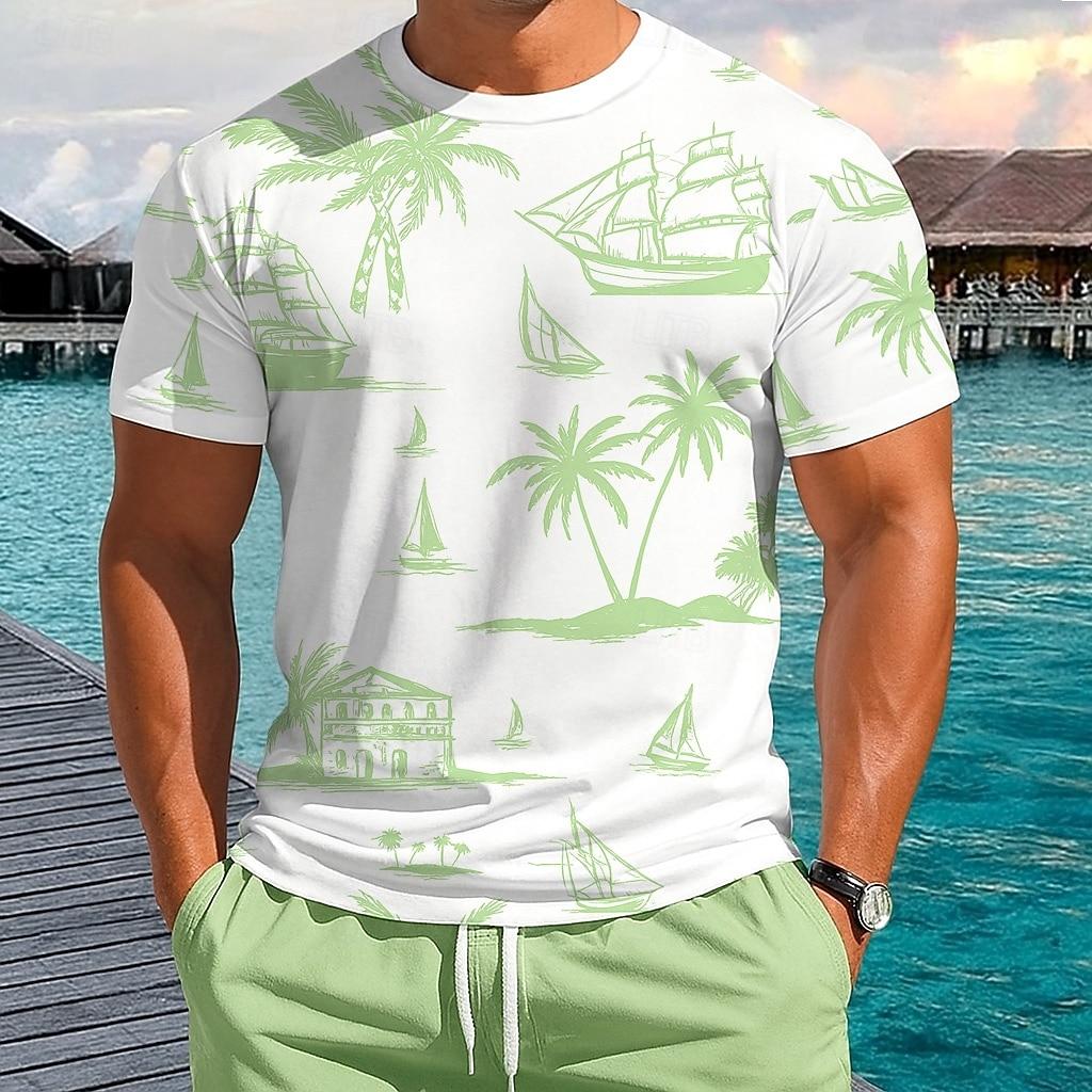 Men s Tropical T Shirt Short Sleeve T shirt 3D Print Crew Neck Shirt Vacation S
Men s Tropical T Shirt Short Sleeve T shirt 3D Print Crew Neck Shirt Vacation S