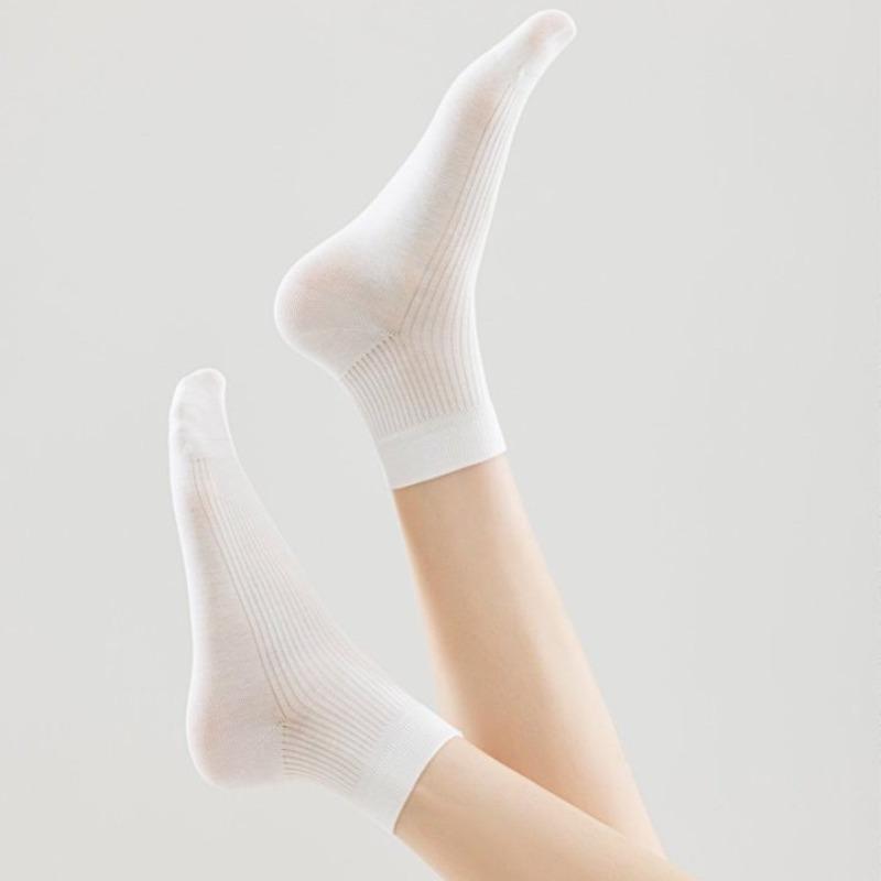 Female Spring and Summer Thin Cotton Breathable Vertical Bar Mesh Boneless Solid Color Socks 1 pair
Female Spring and Summer Thin Cotton Breathable Vertical Bar Mesh Boneless Solid Color Socks 1 pair