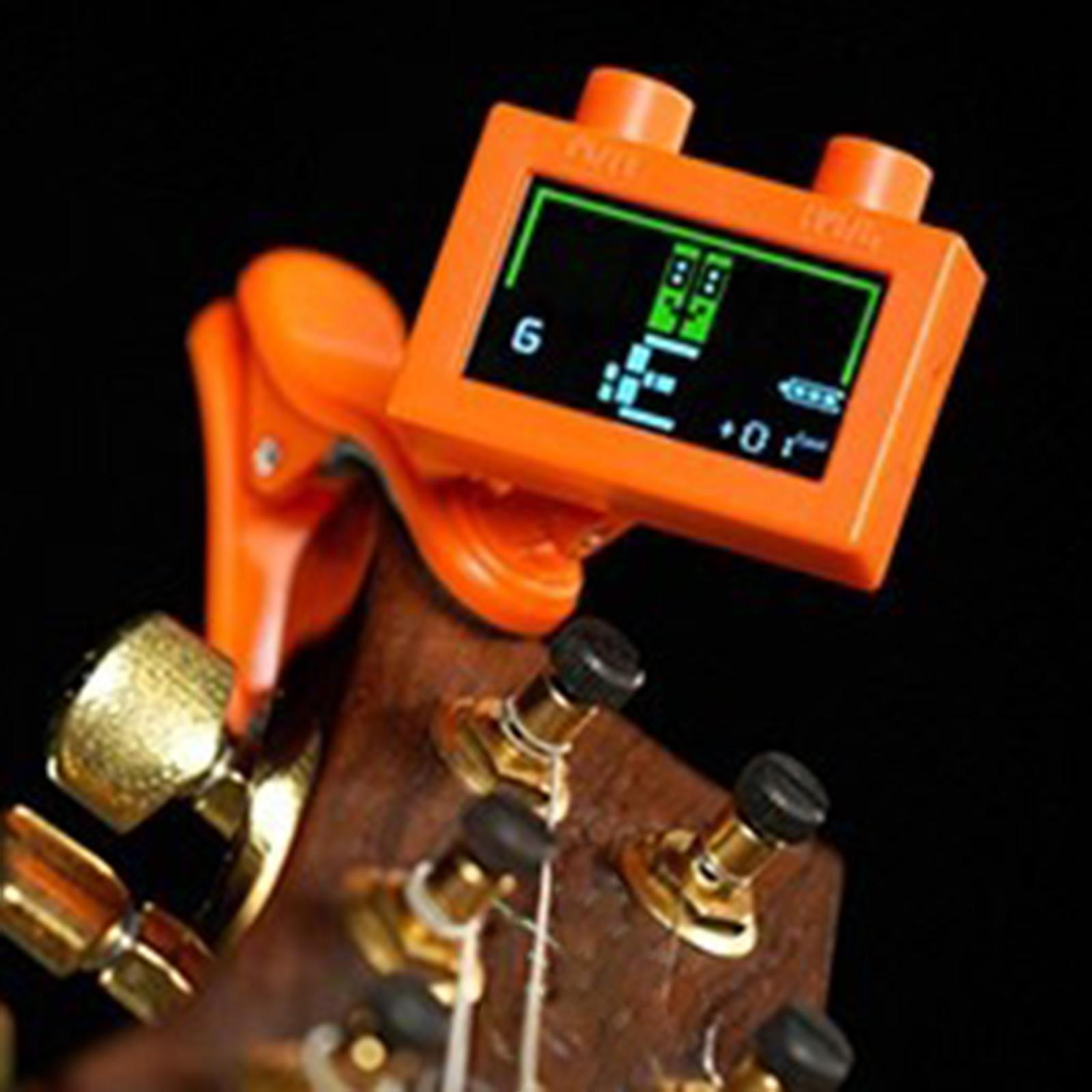 Guitar Tuner Professional 360° Rotatable Adjustable LCD Display Portable помаранчевий
Guitar Tuner Professional 360° Rotatable Adjustable LCD Display Portable помаранчевий