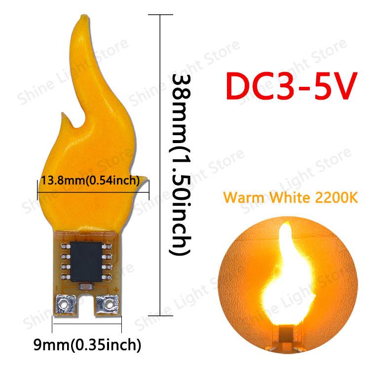 Светодиодная лампа 3 В Candle Flame Lamp cob светодиодная лампочка диодная вечеринка кемпинг украшения для дома аксессуары для лампочек DIY светодиодный чип 1pcs
Светодиодная лампа 3 В Candle Flame Lamp cob светодиодная лампочка диодная вечеринка кемпинг украшения для дома аксессуары для лампочек DIY светодиодный чип 1pcs