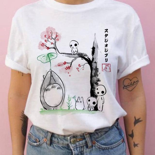Футболка Hayao Harajuku Жіноча студія Ghibli Totoro Miyazaki Ullzang Graphic T-Shirt Funny Cartoon Футболка 90-х років Аніме Футболка Жіноча M
Футболка Hayao Harajuku Жіноча студія Ghibli Totoro Miyazaki Ullzang Graphic T-Shirt Funny Cartoon Футболка 90-х років Аніме Футболка Жіноча M