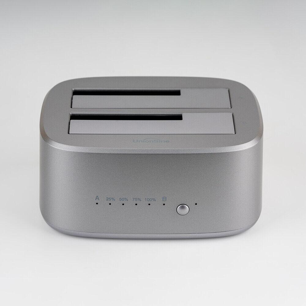 Док-станция UnionSine Dual Bay HDD с функцией автономного клонирования SATA на USB 3.0 HDD Док-станция для клонирования HDD для корпуса 2,5/3,5 SSD HDD
Док-станция UnionSine Dual Bay HDD с функцией автономного клонирования SATA на USB 3.0 HDD Док-станция для клонирования HDD для корпуса 2,5/3,5 SSD HDD