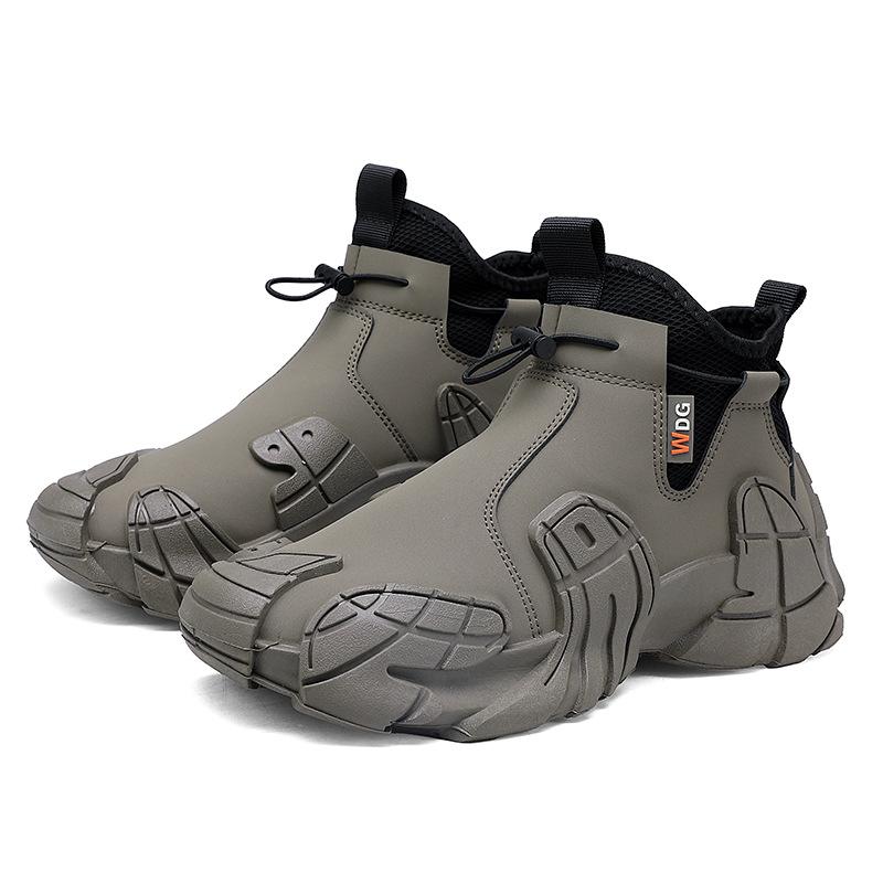 Autumn new non-slip outdoor casual shoes hiking shoes one-pedal middle sleeve shoes men s Korean version tide shoes 39
Autumn new non-slip outdoor casual shoes hiking shoes one-pedal middle sleeve shoes men s Korean version tide shoes 39