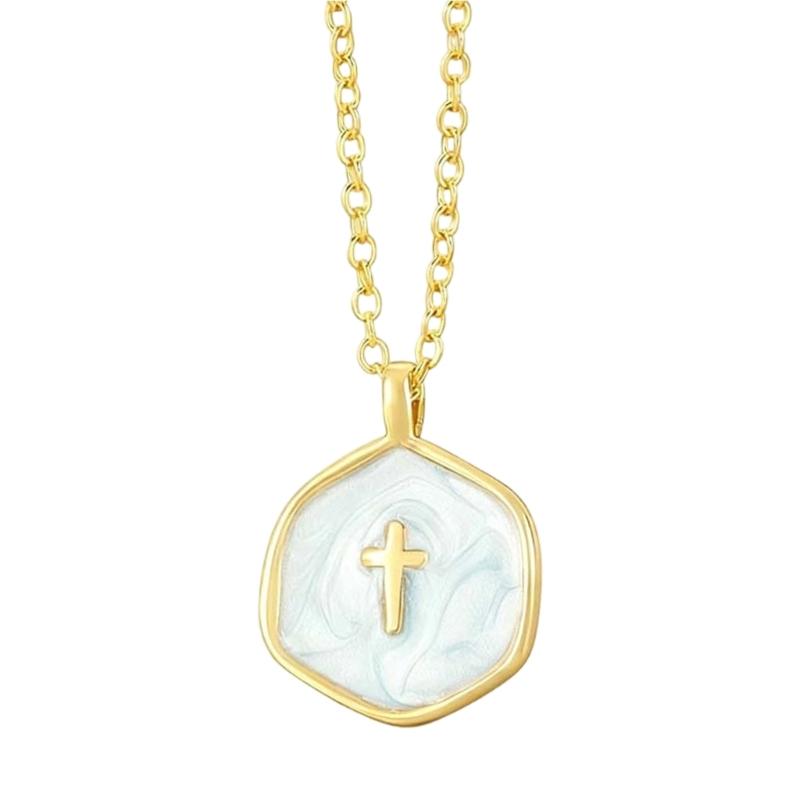 Trendy Vibranting Enamel Drip Crosses Necklace Adjustable Length 45cm Alloy Comfortable Designs синій
Trendy Vibranting Enamel Drip Crosses Necklace Adjustable Length 45cm Alloy Comfortable Designs синій