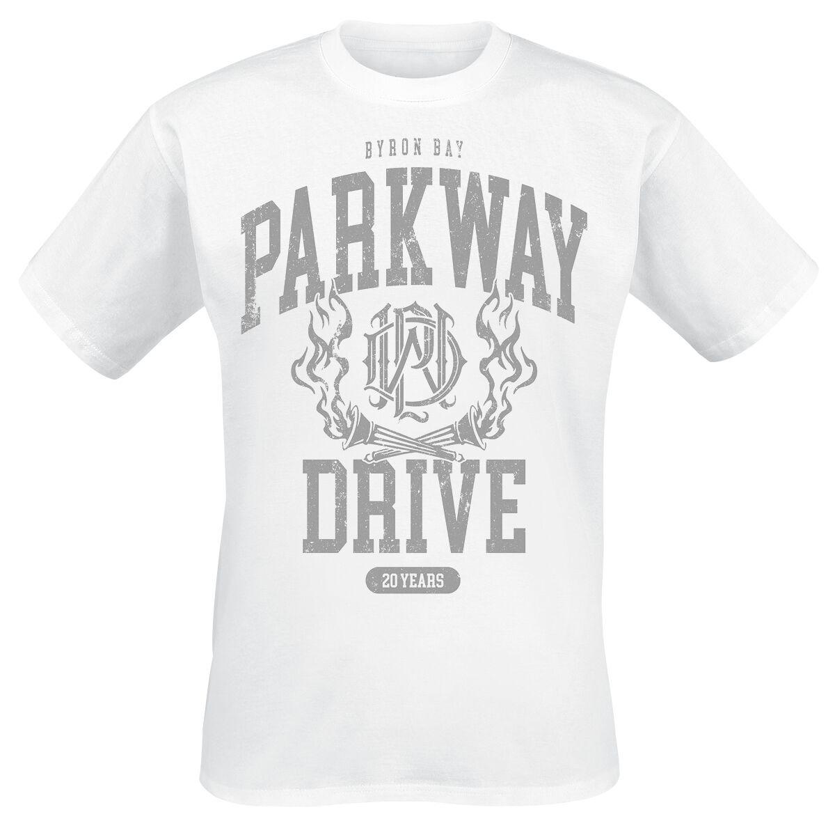 Parkway Drive Vintage College Style Graphic Cotton TShirt Unisex Hardcore Punk Style BlackWhite Short Sleeve Top 4XL
Parkway Drive Vintage College Style Graphic Cotton TShirt Unisex Hardcore Punk Style BlackWhite Short Sleeve Top 4XL
