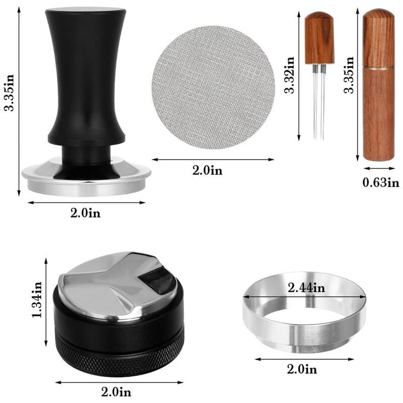 Espresso Coffee Distribution & Tamping Tool Kit
Espresso Coffee Distribution & Tamping Tool Kit