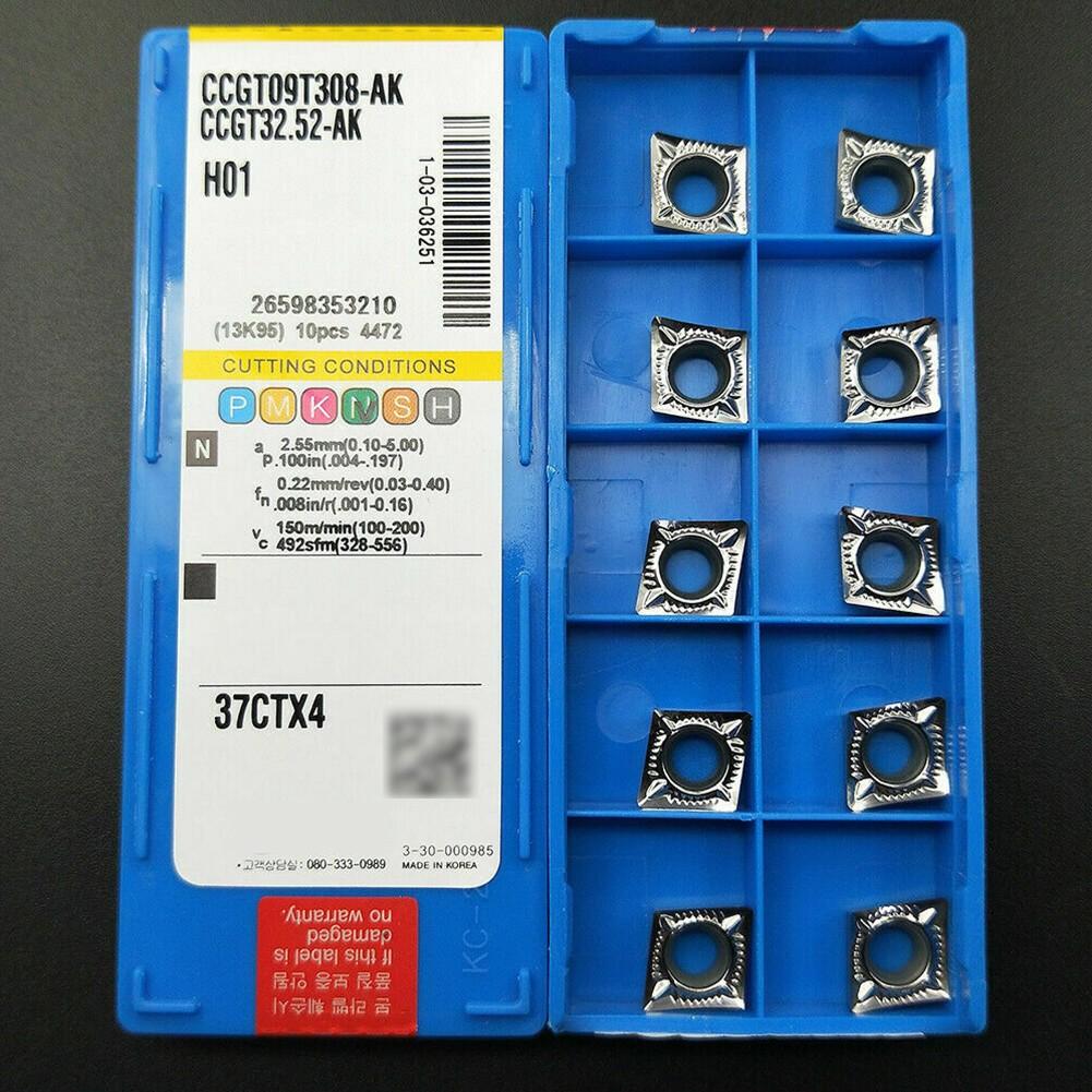 10шт. CCGT09T308-AK H01 CCGT 32.52 Вставки з ЧПК CCMT09T3 Лезо токарного верстата для алюмінію
10шт. CCGT09T308-AK H01 CCGT 32.52 Вставки з ЧПК CCMT09T3 Лезо токарного верстата для алюмінію