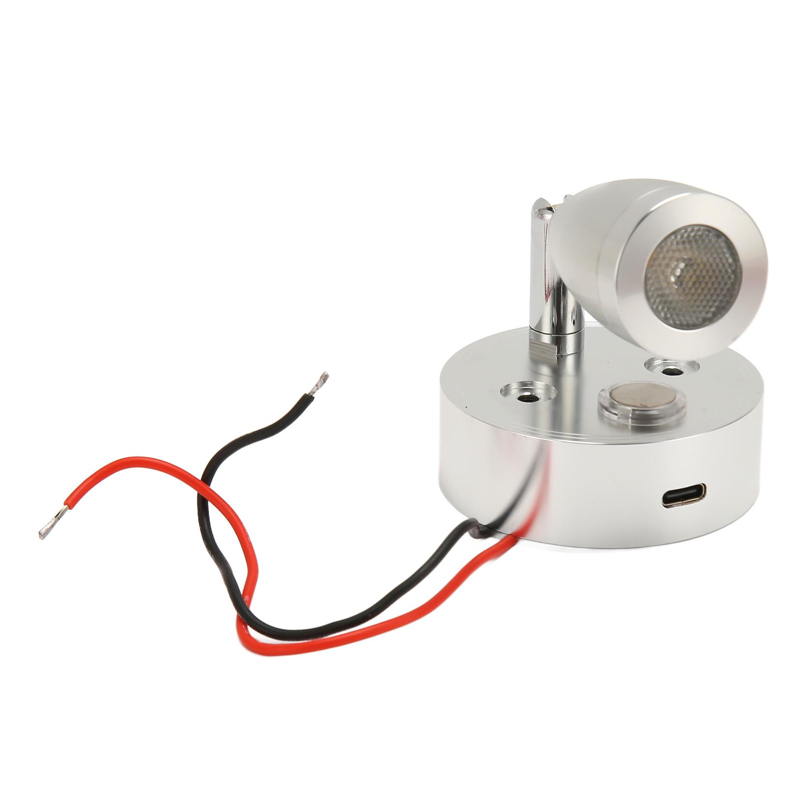 RV Interior Lights RV Dimmable Reading Light with USB Charging Port for Camping Vehicle Cabin Trailer 12‑24V RV235 Tricolor
RV Interior Lights RV Dimmable Reading Light with USB Charging Port for Camping Vehicle Cabin Trailer 12‑24V RV235 Tricolor