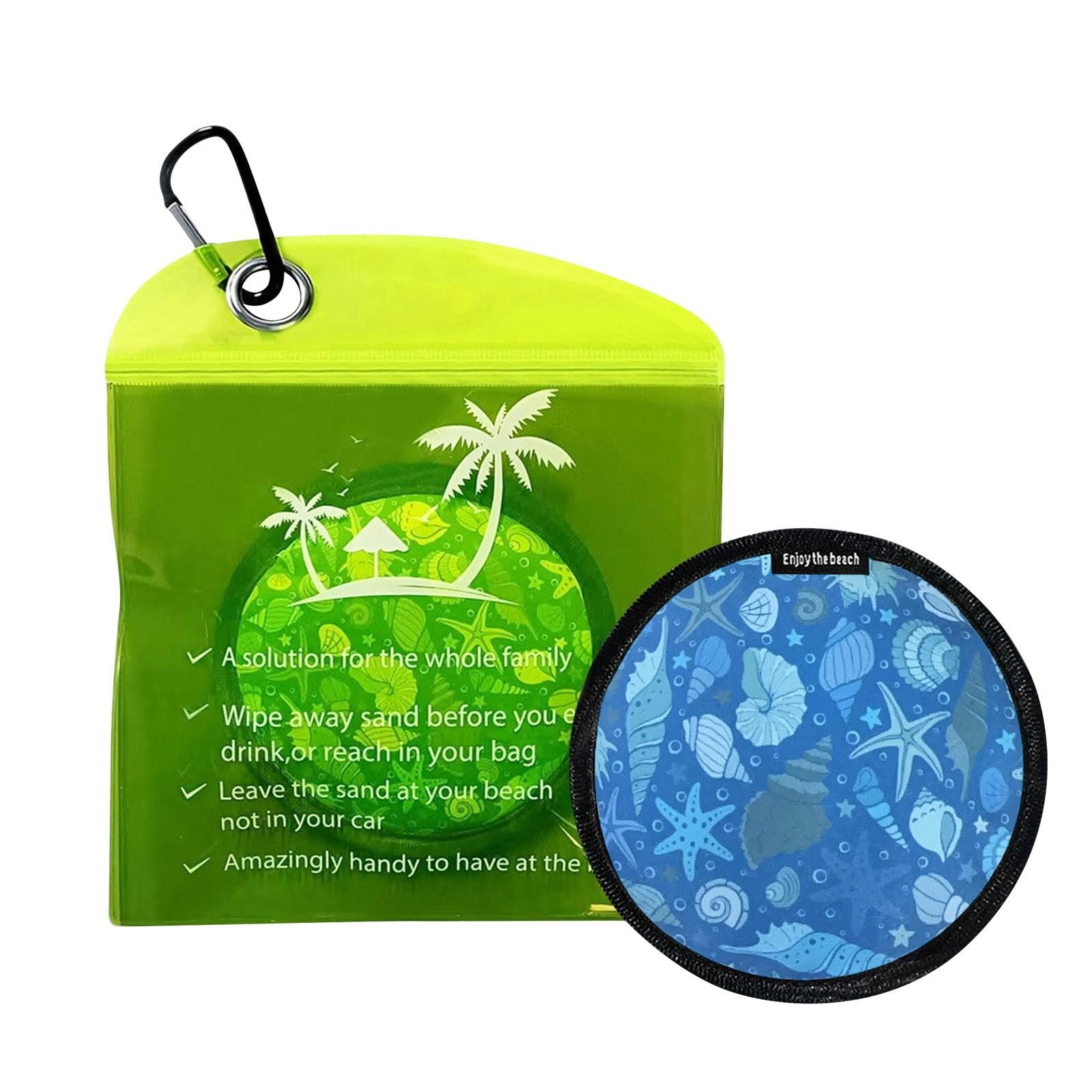 Удалитель песка с пляжа Ластик для песка Круглая сумка для удаления песка Необходимость для летнего отпуска Пляжные дорожные вещи One Size светло-синий
Удалитель песка с пляжа Ластик для песка Круглая сумка для удаления песка Необходимость для летнего отпуска Пляжные дорожные вещи One Size светло-синий