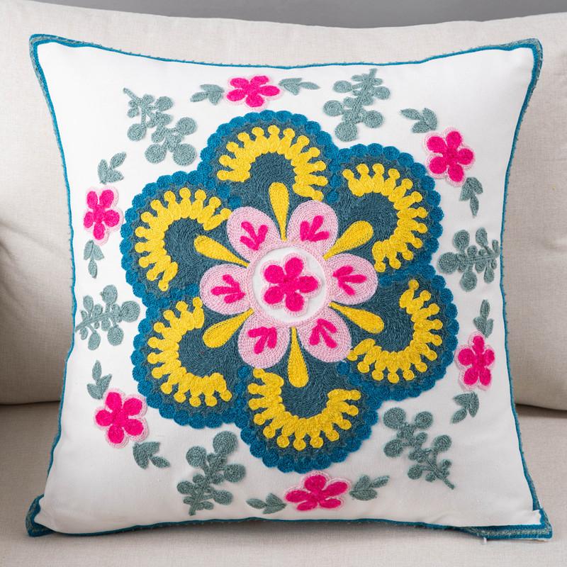 Вышитая подушка с цветком и растением для гостиной, чехол для диванной подушки, толстая прикроватная подушка, съемная и моющаяся (1 шт. без подушки) 45x45cm1pcs
Вышитая подушка с цветком и растением для гостиной, чехол для диванной подушки, толстая прикроватная подушка, съемная и моющаяся (1 шт. без подушки) 45x45cm1pcs