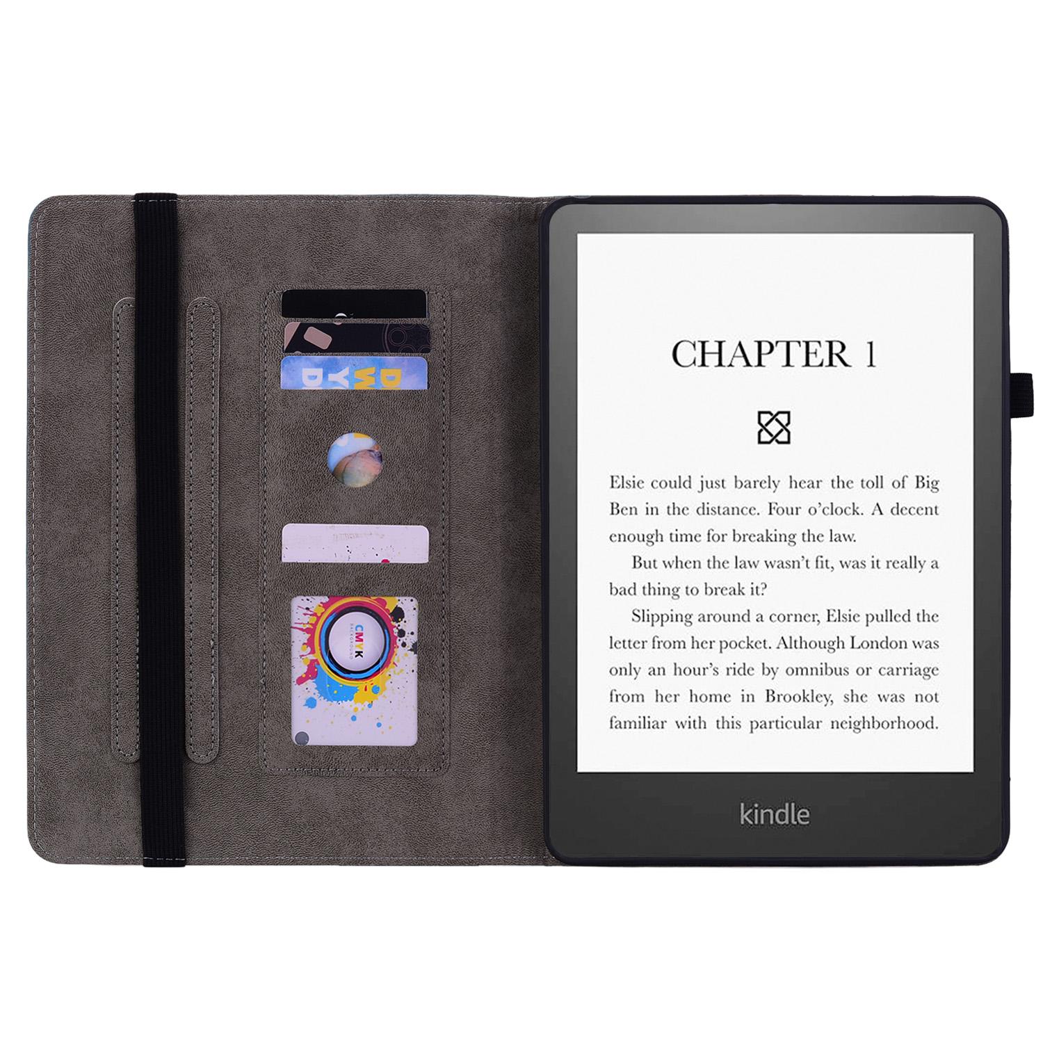 For Amazon Kindle Paperwhite (2024) Leather Case Card Holder Rose Flower E-Reader Cover Blue
For Amazon Kindle Paperwhite (2024) Leather Case Card Holder Rose Flower E-Reader Cover Blue