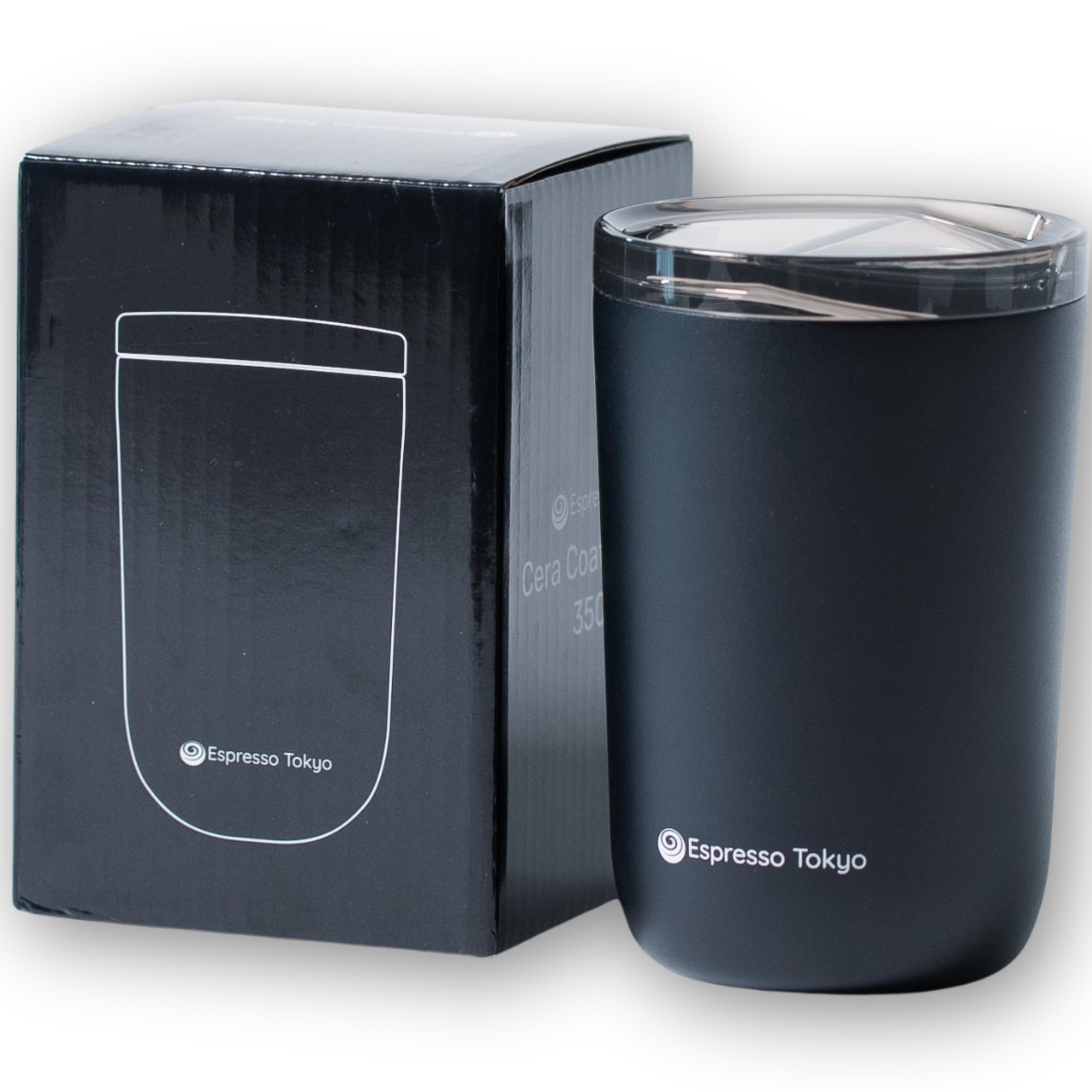 Espresso Tokyo Cerakote Ceramic Dishwasher Keeps Coffee Hot or Keeps Coffee Fresh Tumbler, Coating, Safe, Cold, 350ml, Lightweight, чёрный
Espresso Tokyo Cerakote Ceramic Dishwasher Keeps Coffee Hot or Keeps Coffee Fresh Tumbler, Coating, Safe, Cold, 350ml, Lightweight, чёрный