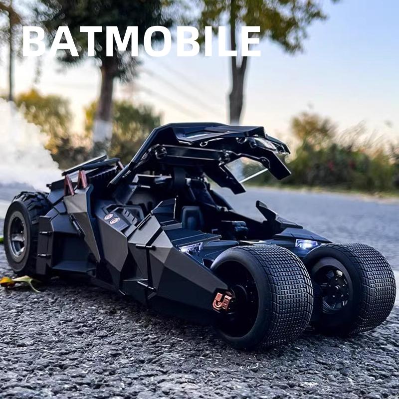 1:24 Batmobile Tumbler Bat Alloy Model Car Toy Diecasts Metal Casting Sound and Light Car Toys For Children Vehicle чёрный
1:24 Batmobile Tumbler Bat Alloy Model Car Toy Diecasts Metal Casting Sound and Light Car Toys For Children Vehicle чёрный