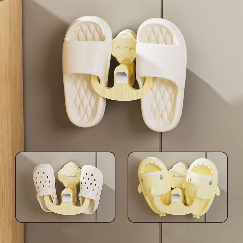 No Punching Slippers Rack Wall Mounted Shoe Drying Rack Gift Slipper Hook Storing Slippers жёлтый
No Punching Slippers Rack Wall Mounted Shoe Drying Rack Gift Slipper Hook Storing Slippers жёлтый