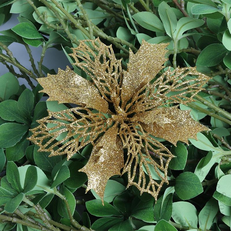 10Pcs 11/16cm Christmas Decoration Glitter Flowers Christmas Tree Pendant for Home Decor Xmas Navidad New Year 2026 Ornaments 11cm золотой
10Pcs 11/16cm Christmas Decoration Glitter Flowers Christmas Tree Pendant for Home Decor Xmas Navidad New Year 2026 Ornaments 11cm золотой