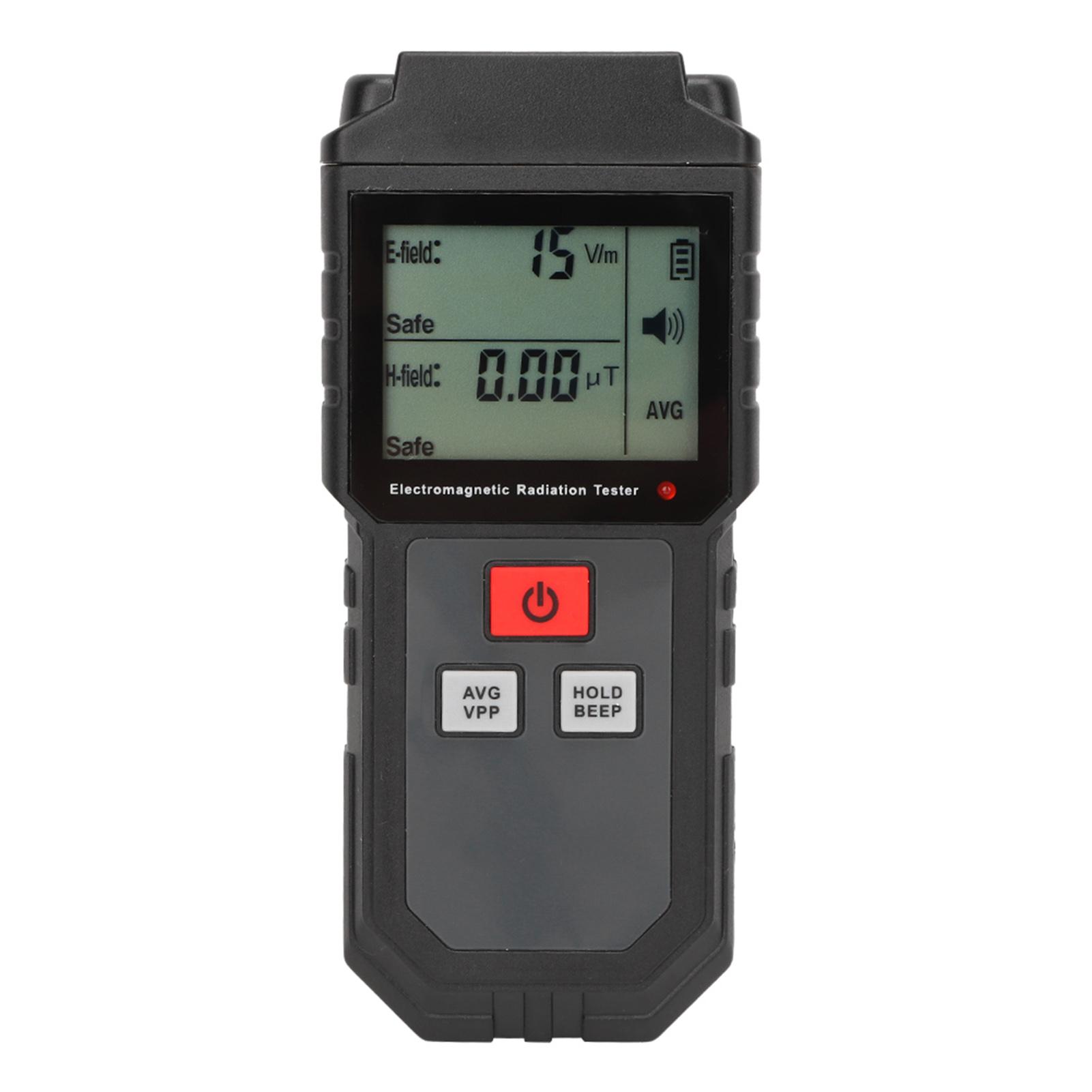 RZ825 Цифровой тестер детектора электромагнитного излучения Измеритель ЭДС с ЖК-дисплеем
RZ825 Цифровой тестер детектора электромагнитного излучения Измеритель ЭДС с ЖК-дисплеем