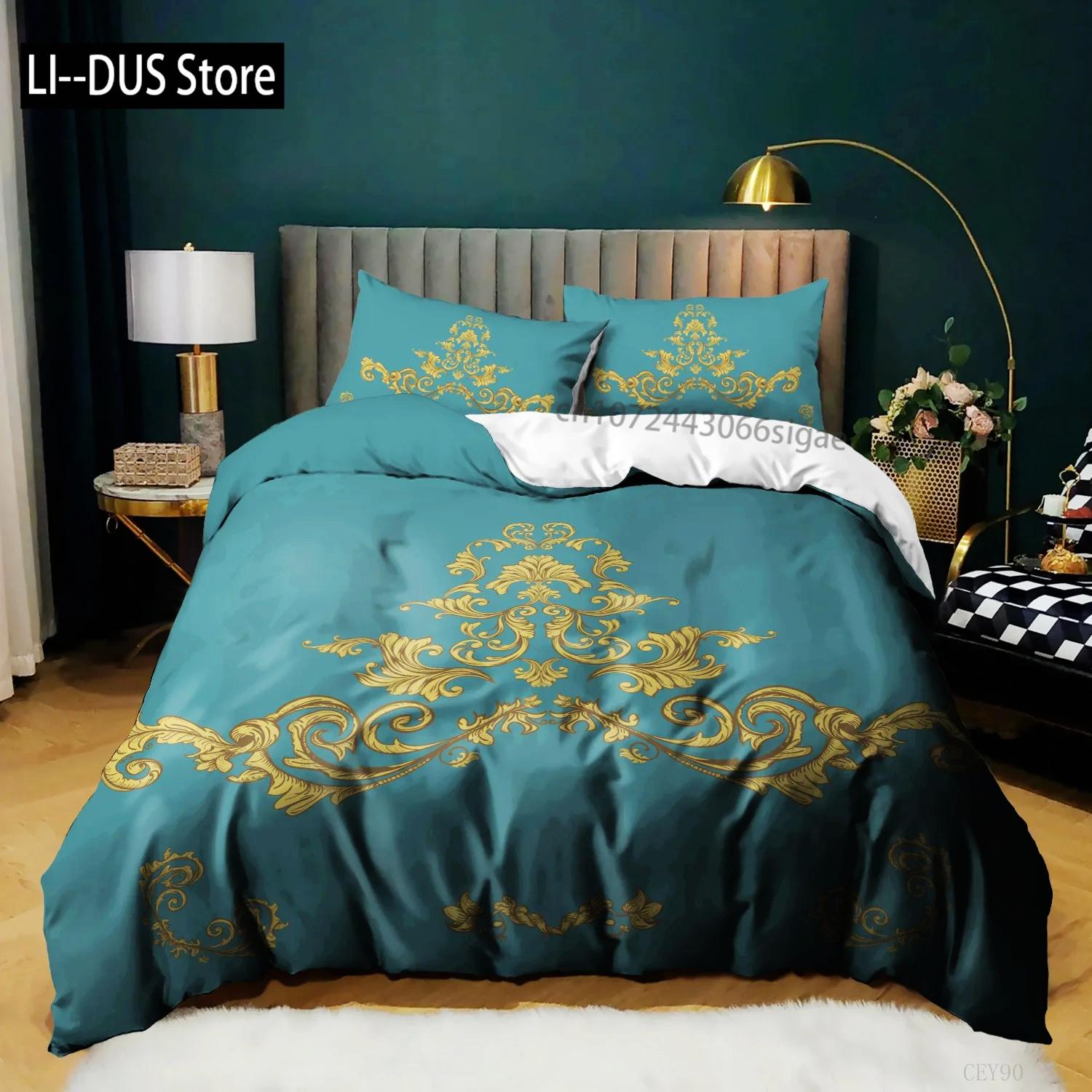Comforter Luxury Simple Soft Comfortable Floral Print Green White 3 Piece Bedding Set Full/Queen/King Size Comforter (quilt)-EU Single(135*200cm)3pcs
Comforter Luxury Simple Soft Comfortable Floral Print Green White 3 Piece Bedding Set Full/Queen/King Size Comforter (quilt)-EU Single(135*200cm)3pcs