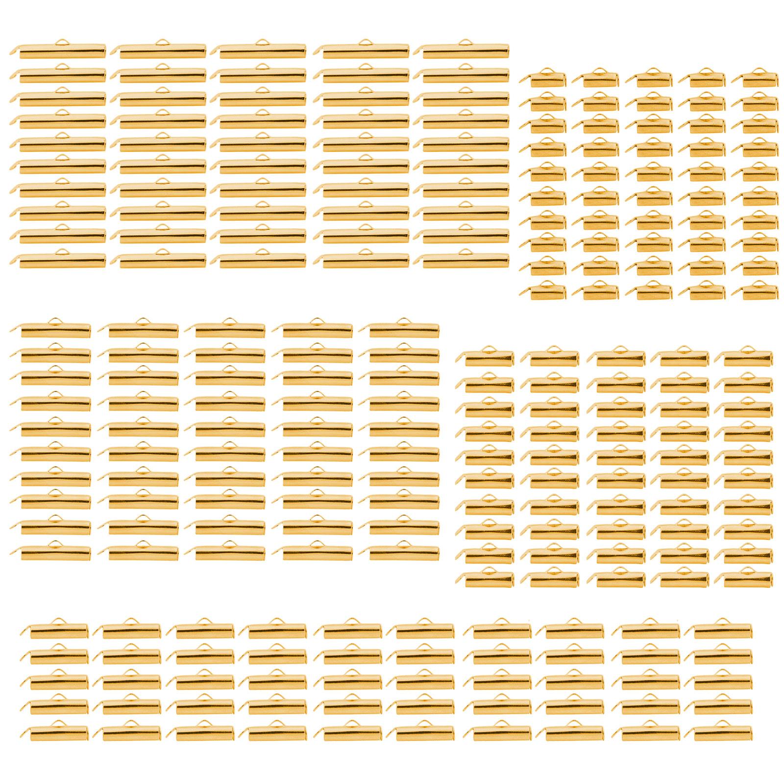 250 Pcs Jewelry Making Supplies Slide On End Clasp Buckles Tubes DIY Multi-Strand Necklace Jewelry Making kits золотой
250 Pcs Jewelry Making Supplies Slide On End Clasp Buckles Tubes DIY Multi-Strand Necklace Jewelry Making kits золотой
