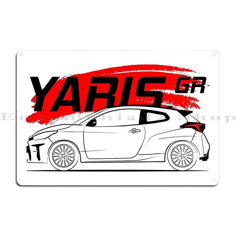 Gr Yaris Racing Metal Signs Wall Mural Pub Living Room Personalized Kitchen Tin Sign Poster 20x30cm(7.8x11.8inch)
Gr Yaris Racing Metal Signs Wall Mural Pub Living Room Personalized Kitchen Tin Sign Poster 20x30cm(7.8x11.8inch)